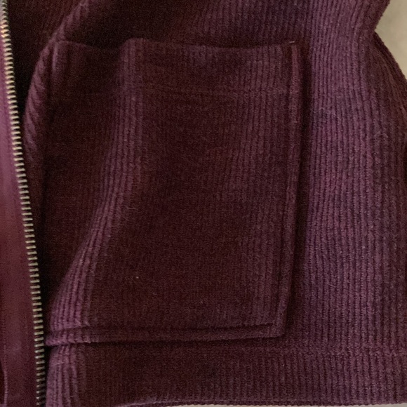 Urban Outfitters burgundy ballon sleeve cardigan - Picture 6 of 8